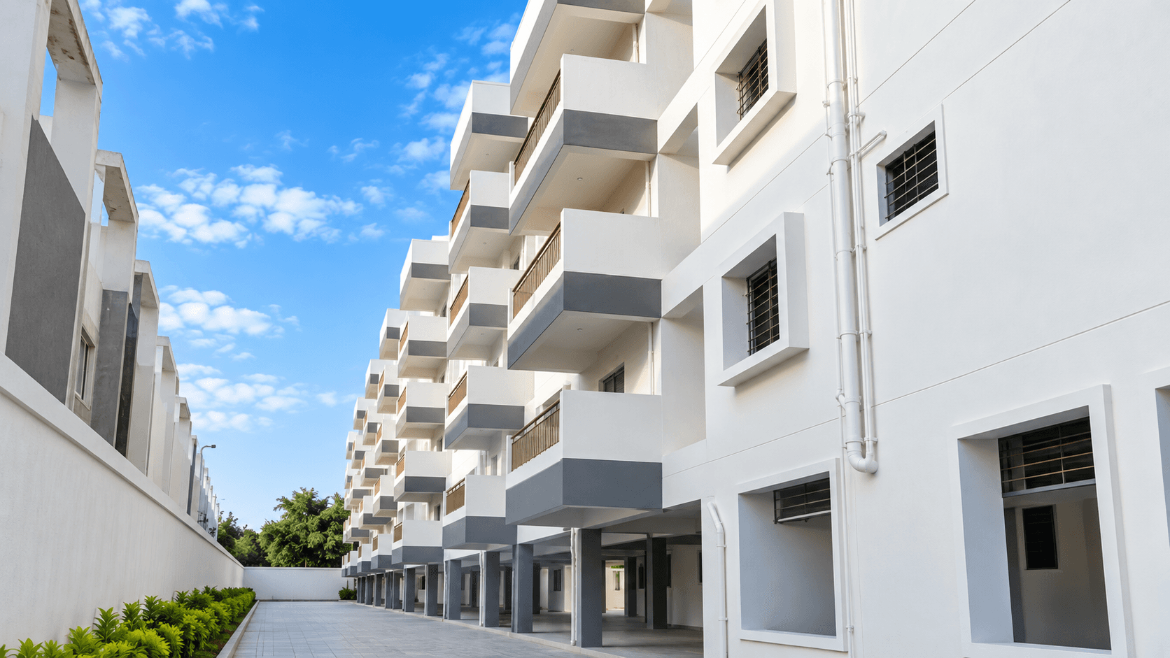 Suraksha Sunrise Park - Driveway & Stilt Setback